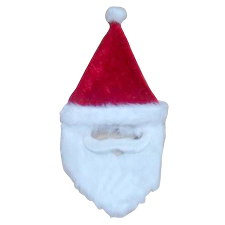 Dyno Dyno Red/White Bearded Santa Indoor Christmas Decor 26 in. 0408967-1AC